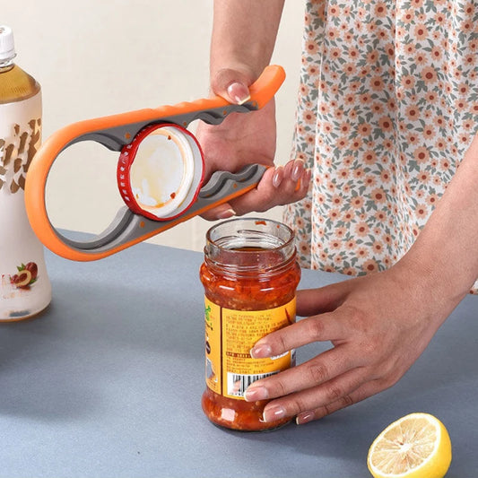 Multifunctional 4-In-1 Jar Opener