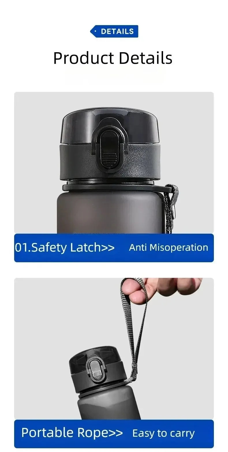 Leak-Proof Sports Water Bottle