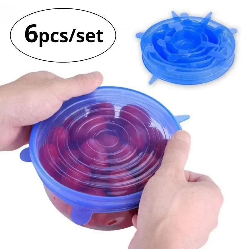 Reusable Silicone Stretch Lids