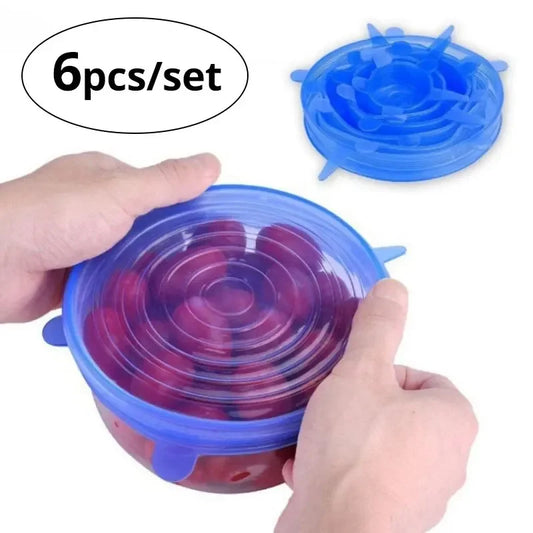 Reusable Silicone Stretch Lids