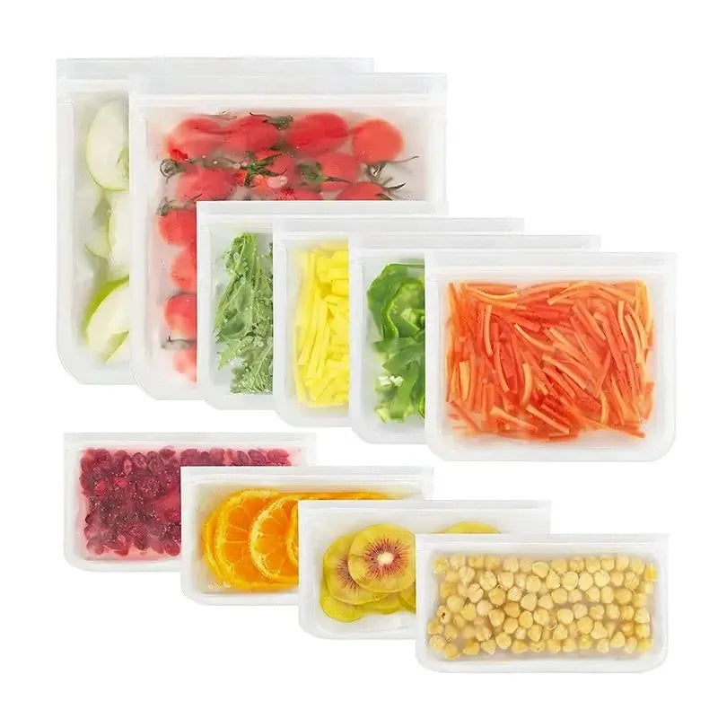 Reusable Silicone Food Storage Bags