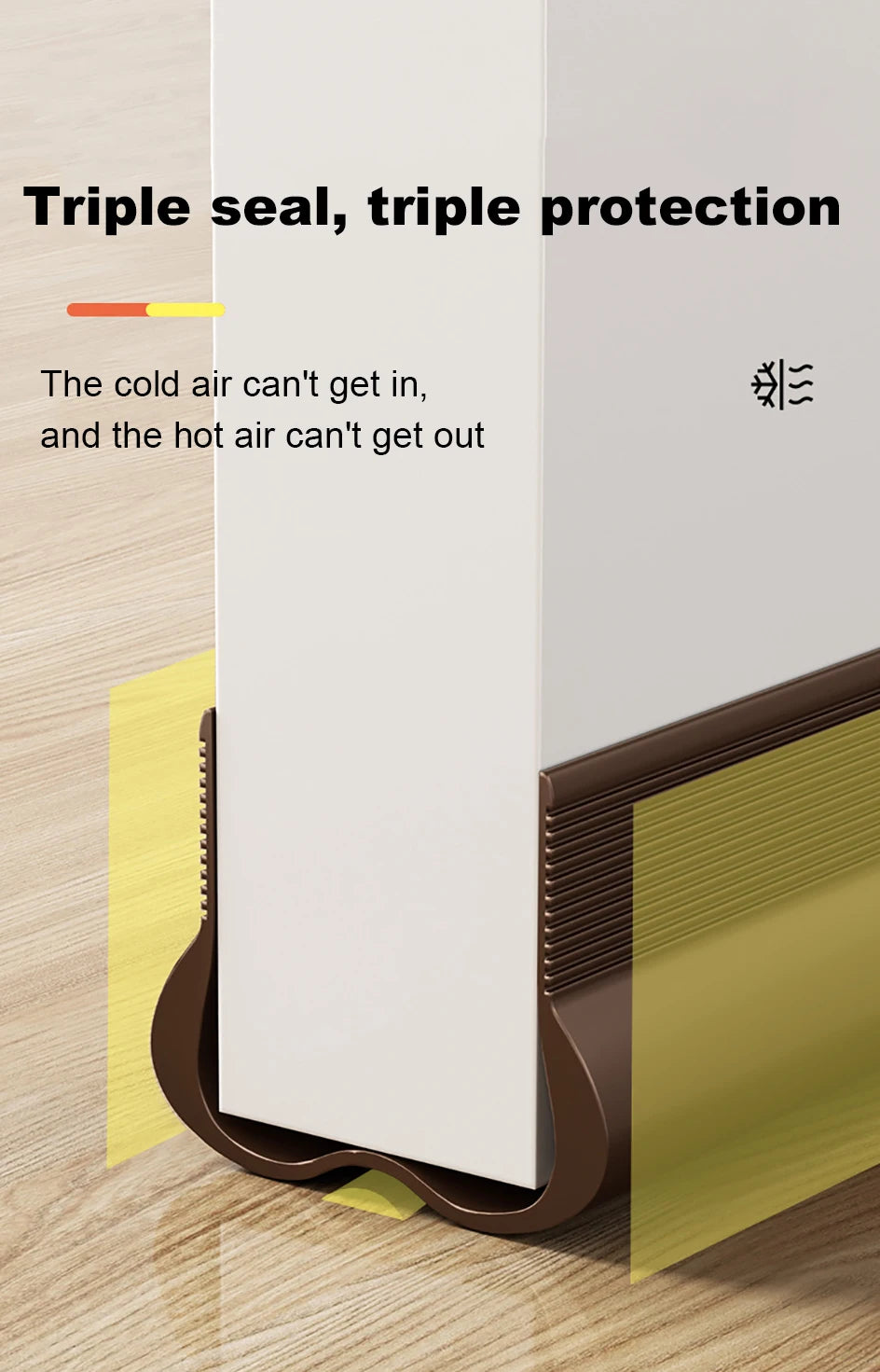 Flexible Door Bottom Sealing Strip