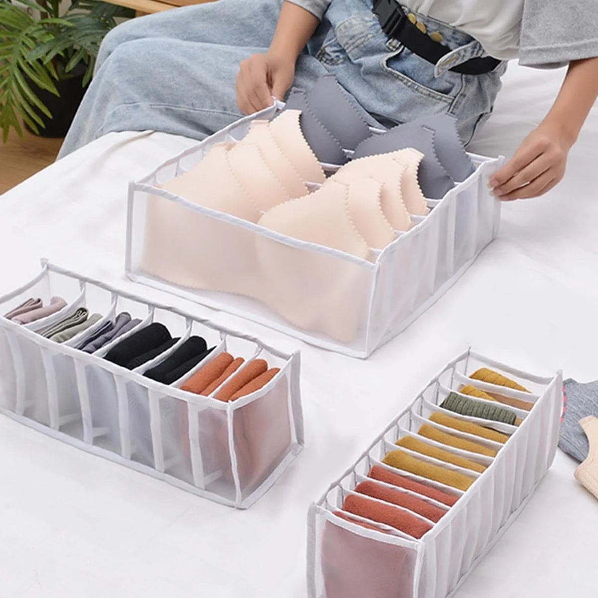 Foldable Box Drawer Organizer