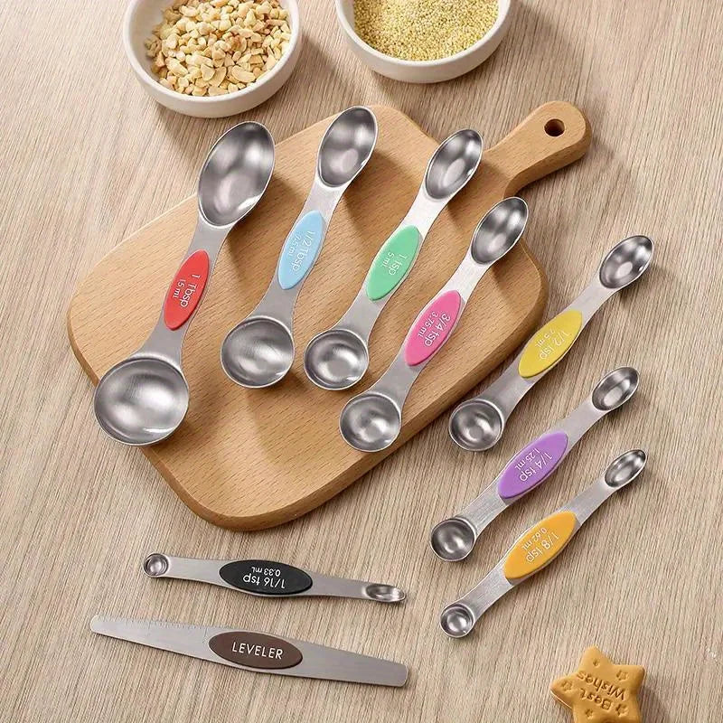 Stainless Steel Magnetic Measuring Spoons