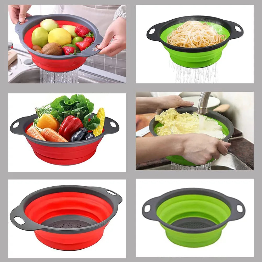 Silicone Folding Drain Basket