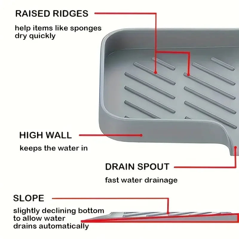 Silicone Sink Tray