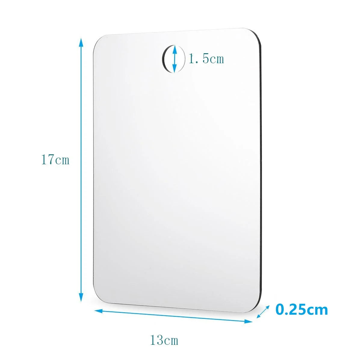 Anti-Fog Shaving and make up Mirror