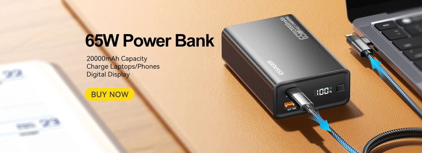 20W Magnetic Power Bank