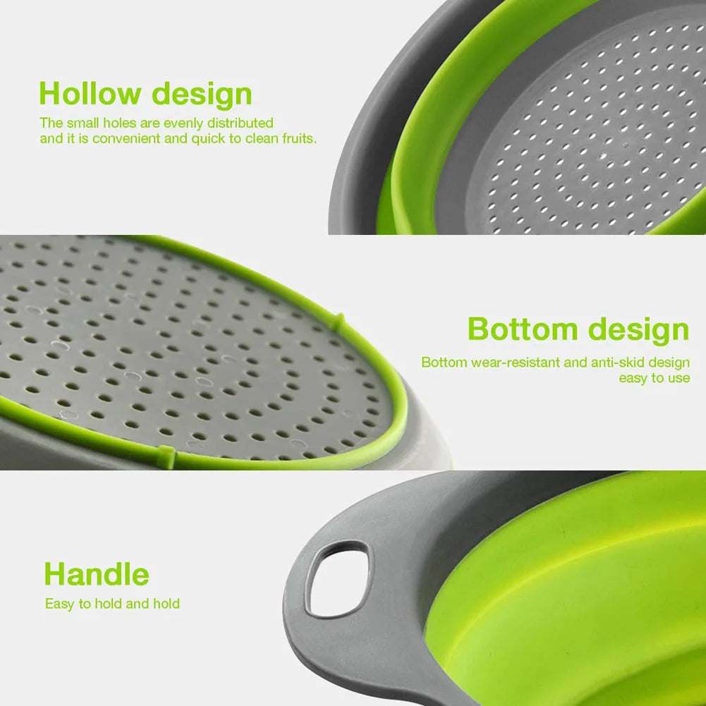 Silicone Folding Drain Basket