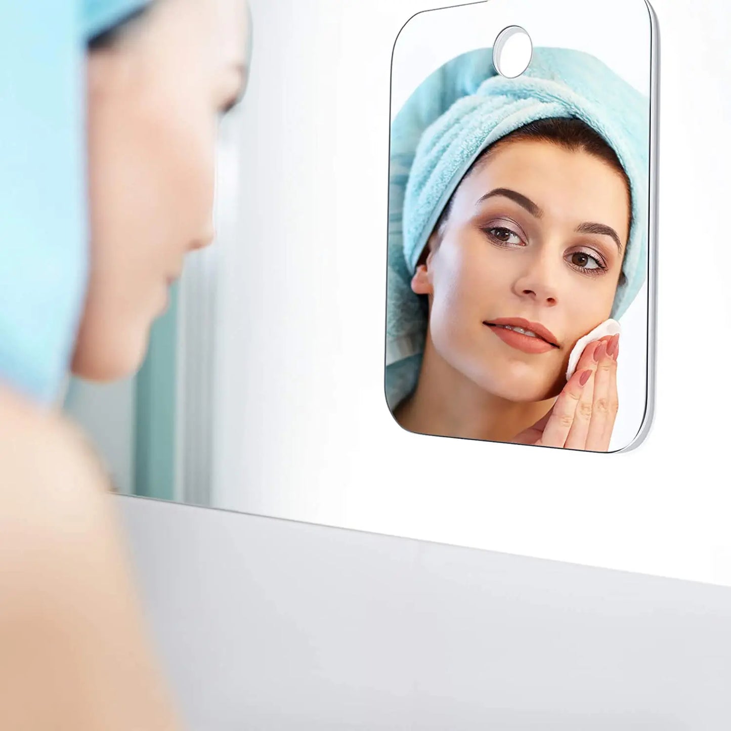 Anti-Fog Shaving and make up Mirror