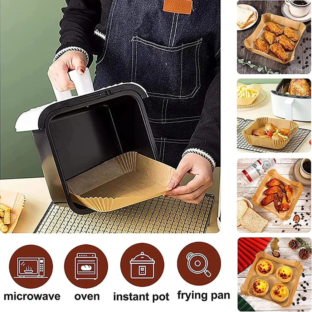 Air Fryer Disposable Non-Stick Baking Paper