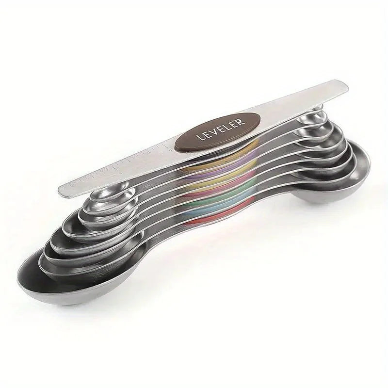 Stainless Steel Magnetic Measuring Spoons