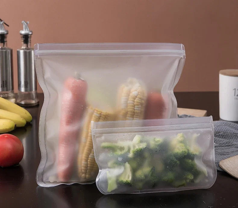 Reusable Silicone Food Storage Bags