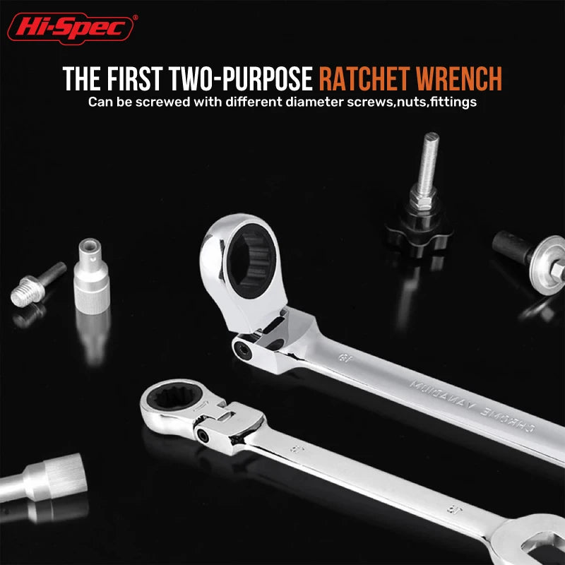 Hi-Spec Torque Ratchet Wrench Set