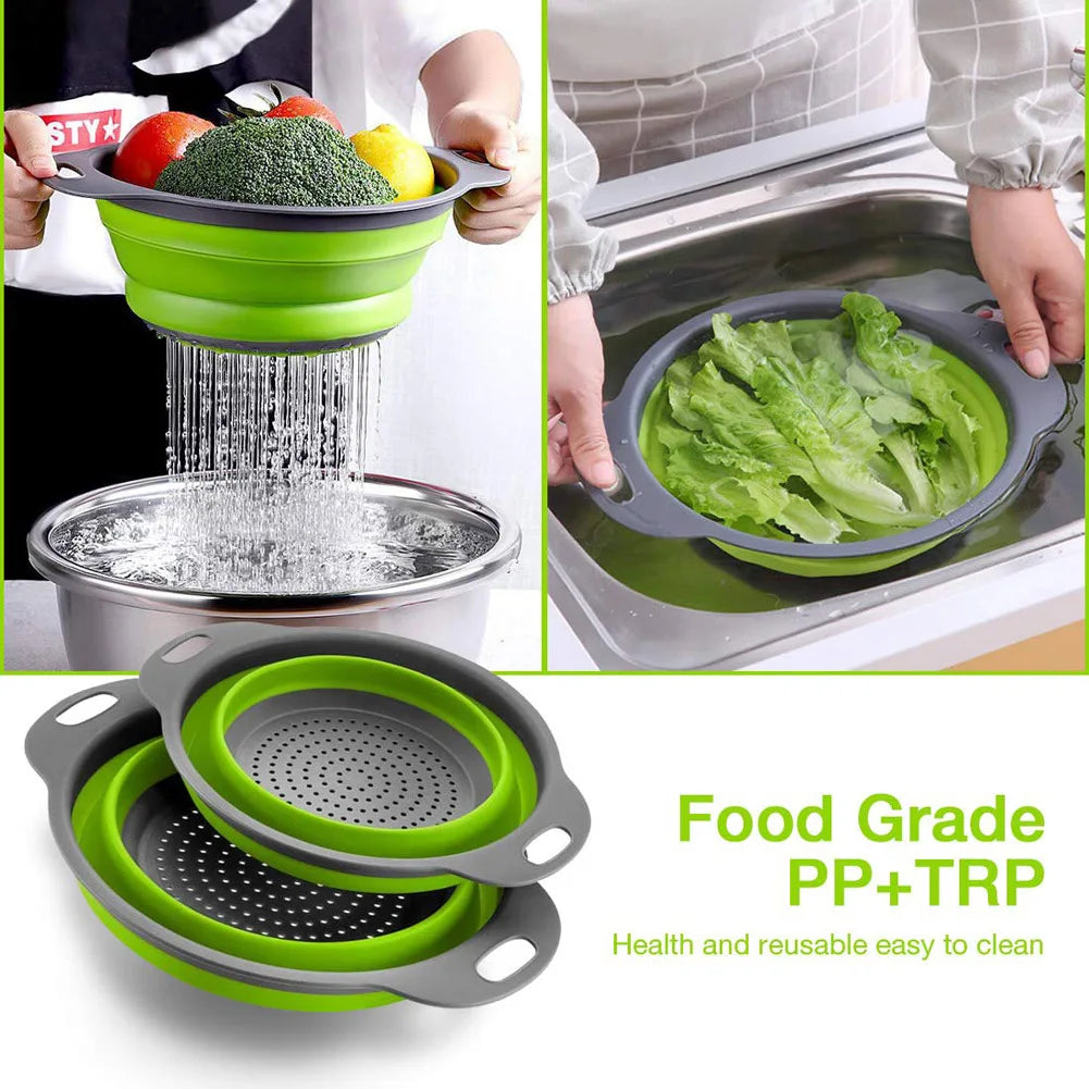 Silicone Folding Drain Basket