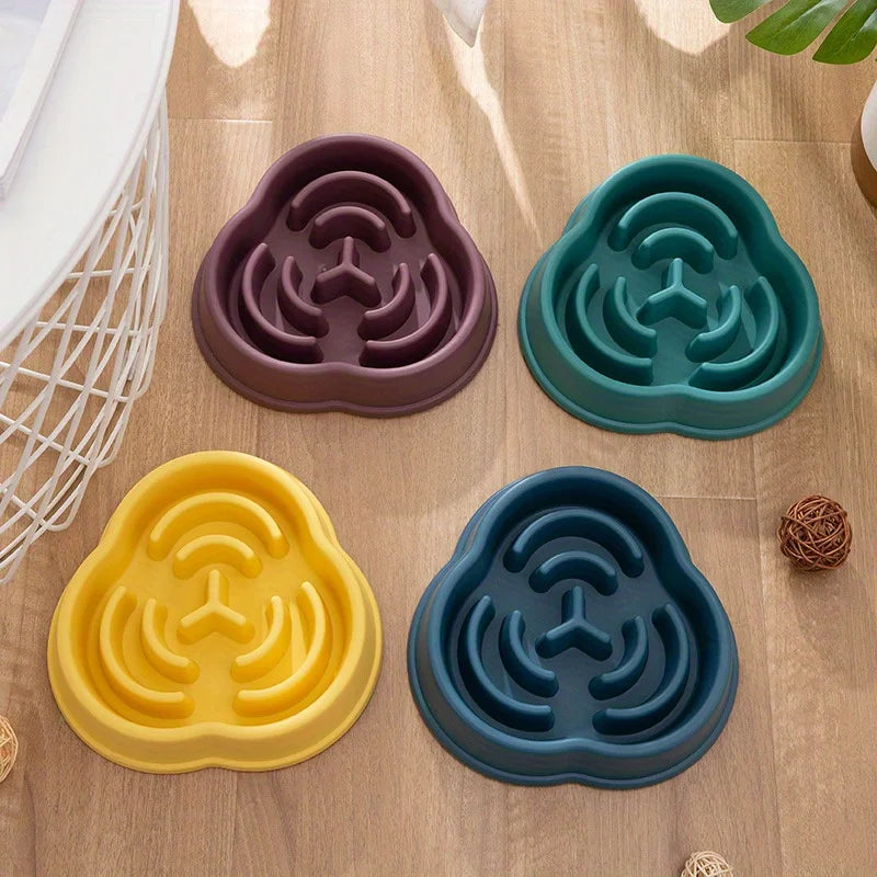 Pet Slow-Feed Anti-Choke Bowl