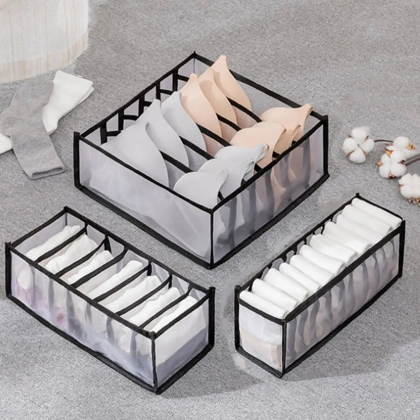 Foldable Box Drawer Organizer